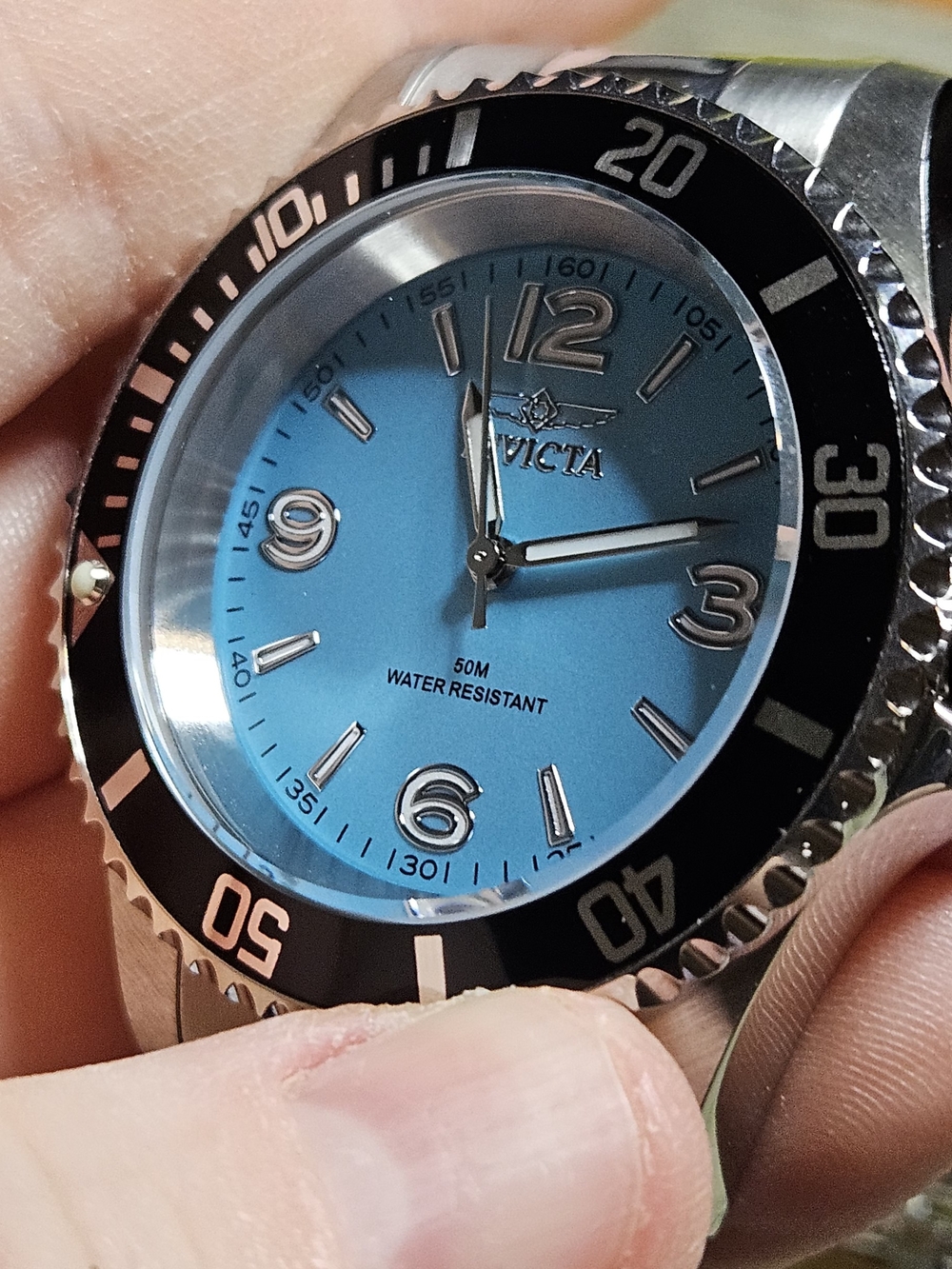Invicta Specialty Rowan Stainless Steel with Turquoise Dial - Picture 7 of 16